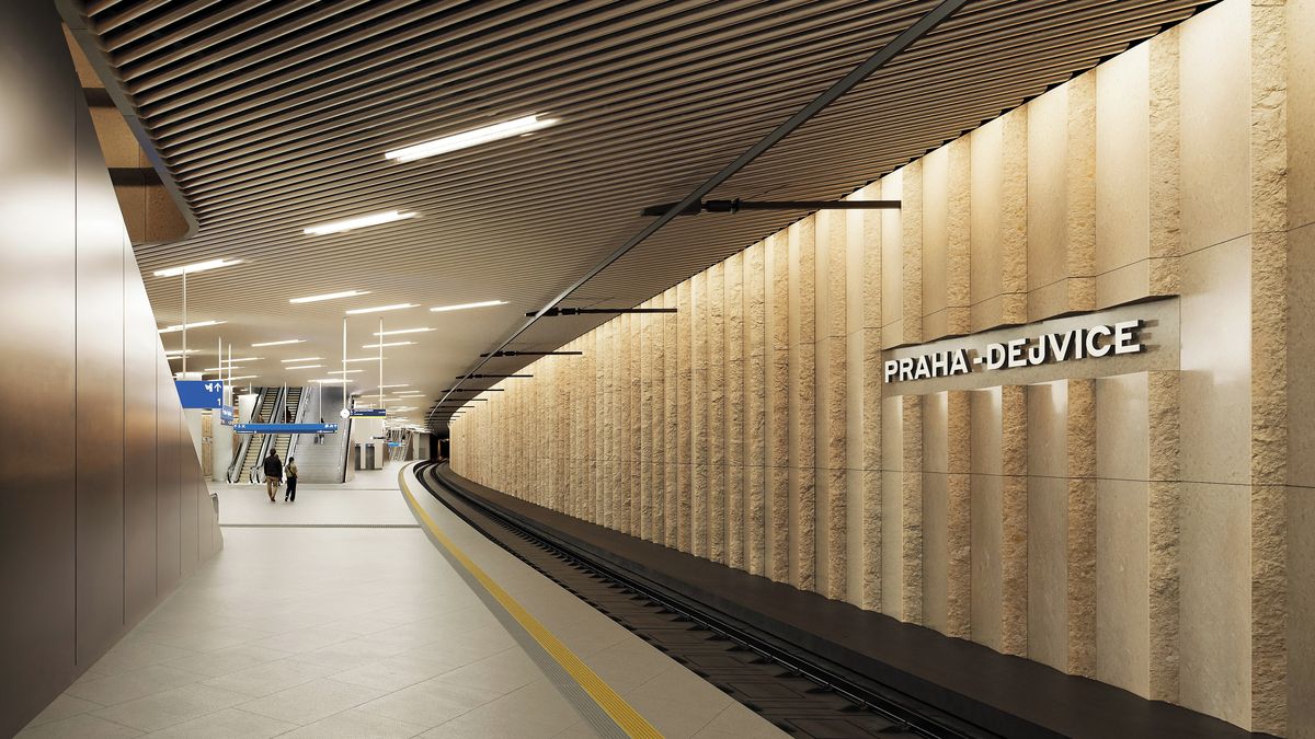 Obrazem: Takhle bude vypadat vlaková stanice Praha-Dejvice